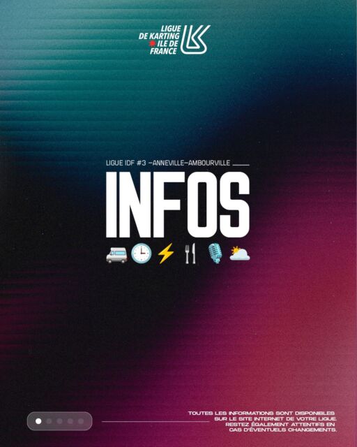 🏁 Bienvenue en Normandie à Anneville-Ambourville

Préparez vous pour la troisième journée du Championnat de Ligue Île-de-France avec les informations pratiques :

🕒 Horaires obligatoires 🍔 Restauration 👨‍🏫 Briefing pilotes ☀️Météo 

Plus d’infos sur notre site internet.