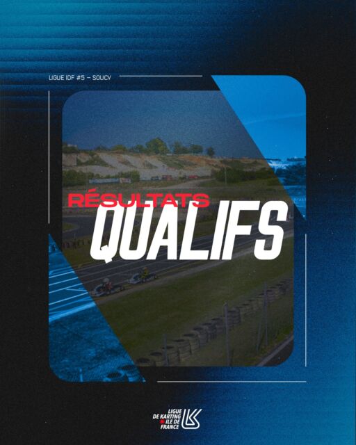 🏁 Dernières pole positions de la saison !
Les qualifications ont livré leurs premiers verdicts pour le Championnat de Ligue Île-de-France Karting. Félicitations aux pilotes qui décrochent les dernières pole positions de l’année à Soucy.
Bravo à l’ensemble des pilotes pour ces performances.
La compétition continue en piste tout au long du week-end. 🏎️
📸 @agencelgp | @twentyonecreation | @focus.ontrack | @alexkartclub23